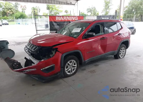 2017 Jeep New Compass Sport 4X4 from USA, damaged, VIN 3C4NJDABXHT698657